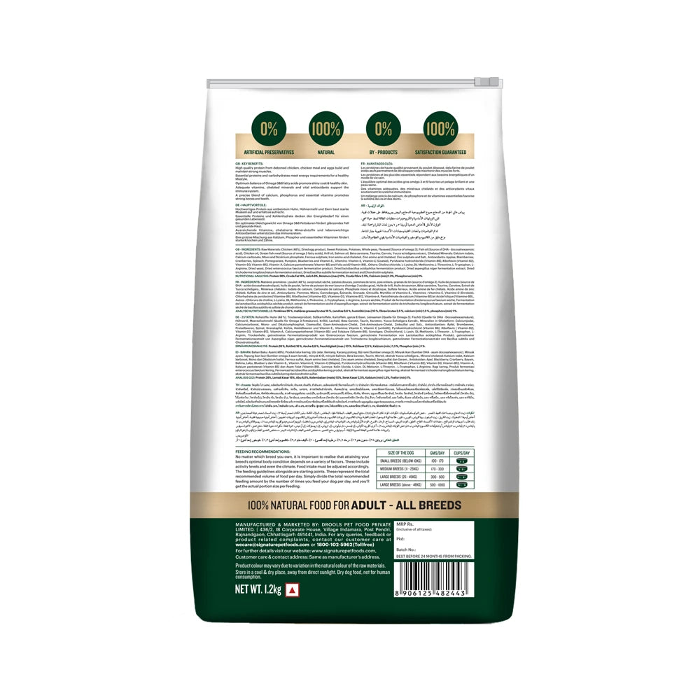 Signature Grain Zero Premium Pet Food