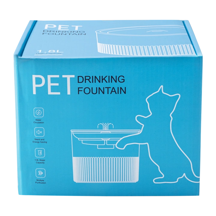 Baybot Pet Fountain for Cats & Dogs with Charcoal filter and Ultra Silent operation