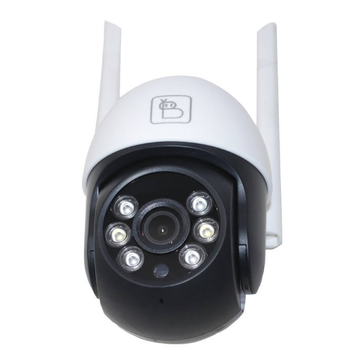 Baybot Live Outdoor - Weatherproof Wifi 360 ⁰ view camera with Colour Night Vision & Motion Activated Spotlight
