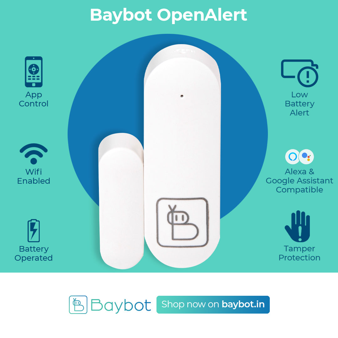 Baybot OpenAlert - instant alert on drawer / door / window opening