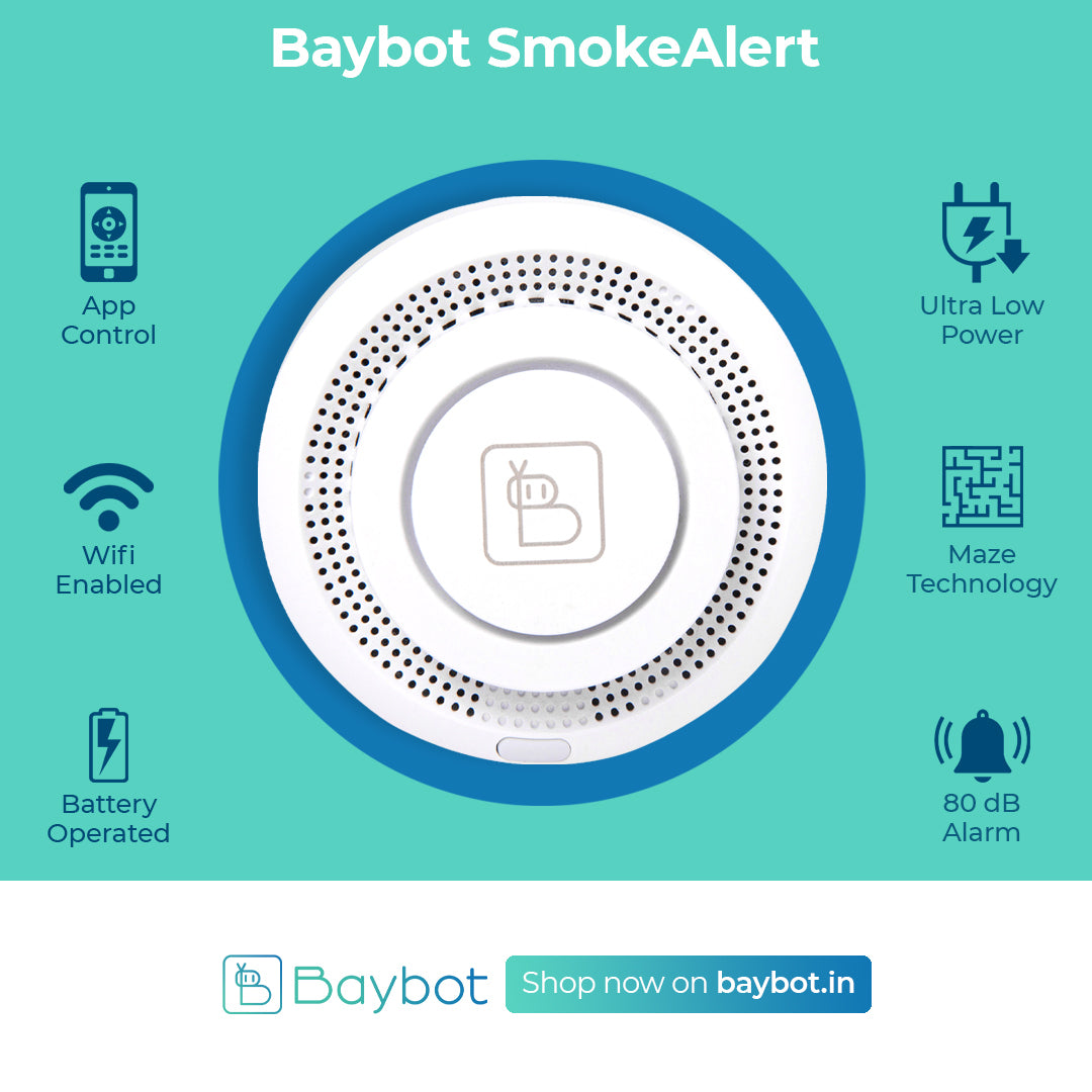Baybot SmokeAlert - smoke and fire sensor