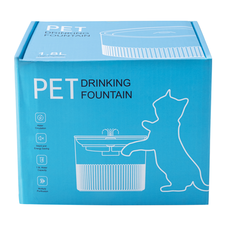 Baybot Pet Fountain for Cats & Dogs with Charcoal filter and Ultra Silent operation