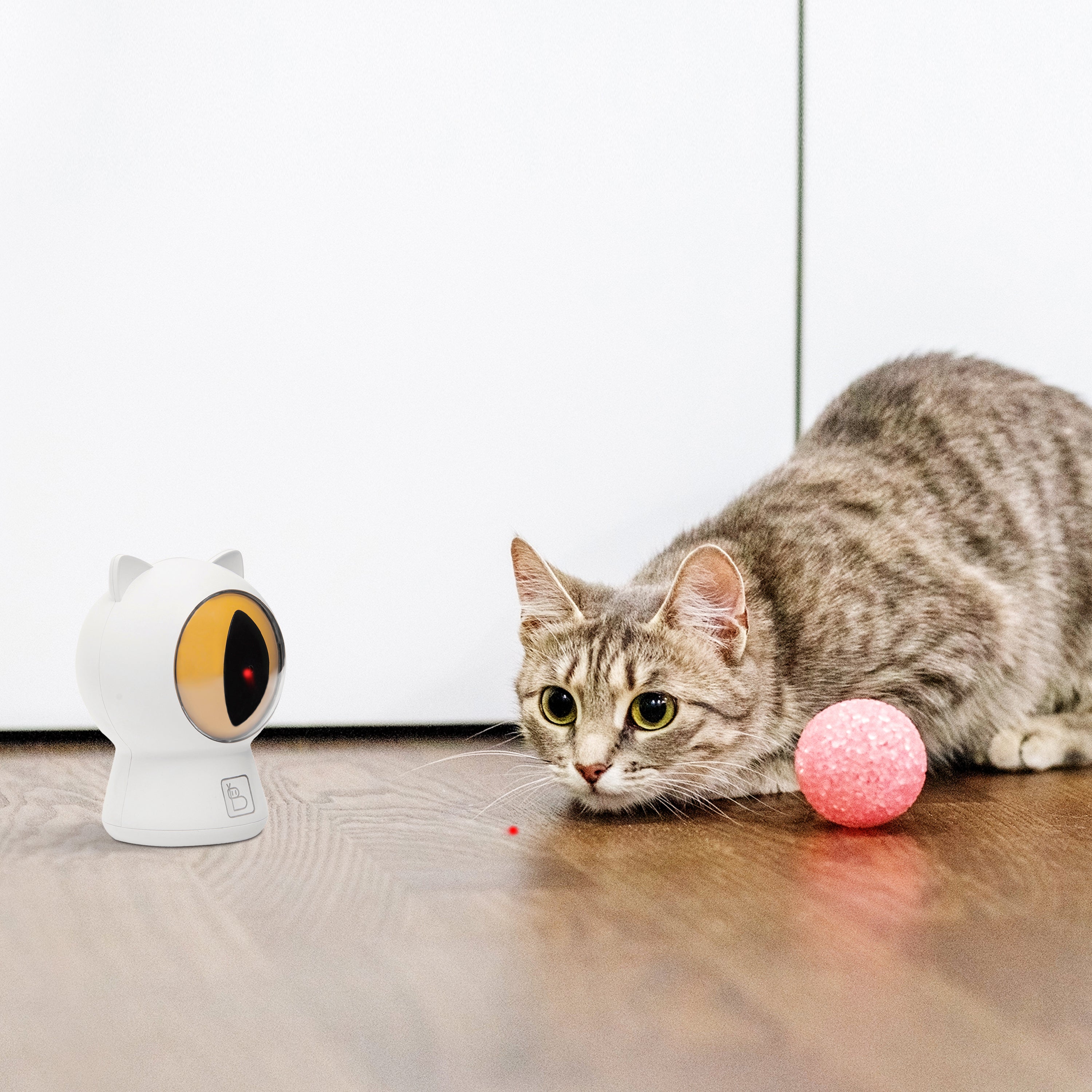 Baybot Pet Play - smart, cute pet toy to keep your pet active